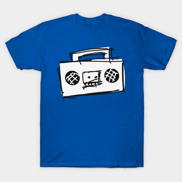 Boom Box T-Shirt by SpookyMeerkat